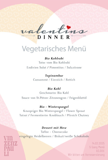 Valentinsdinner